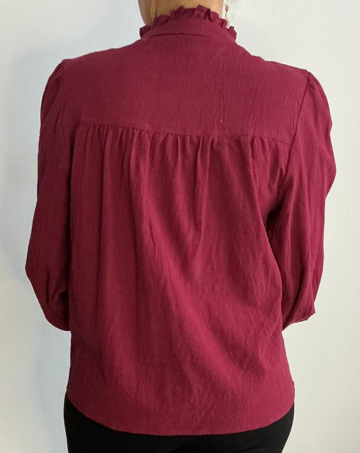 Chemise brodée