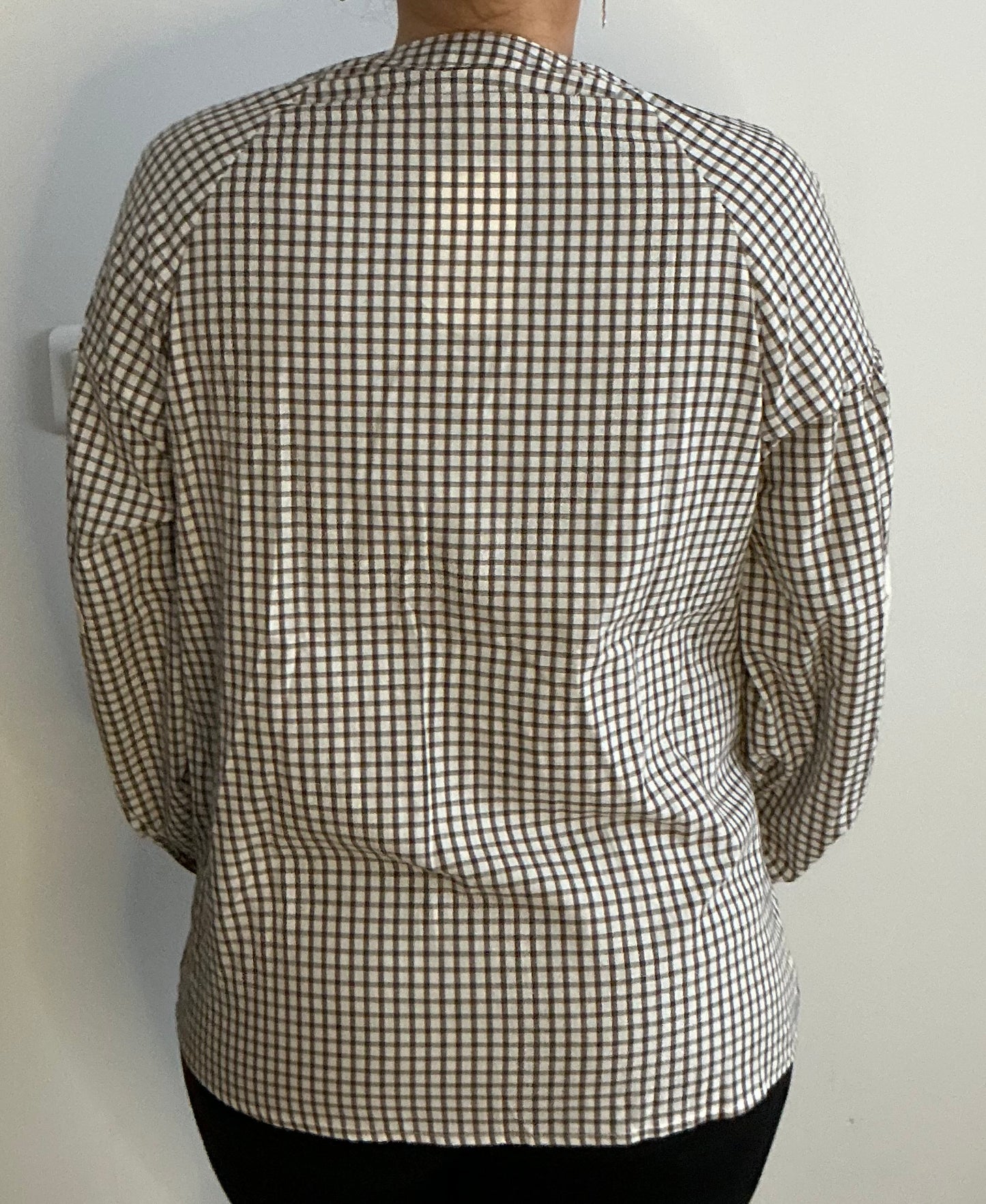 Chemisier/ tunique bordée manches  S/M