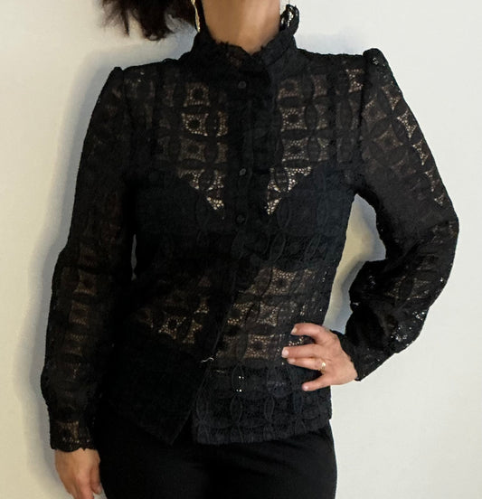 Chemise dentelle