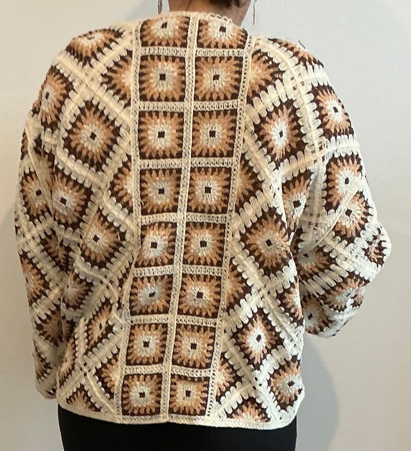 Gilet crochet taille unique