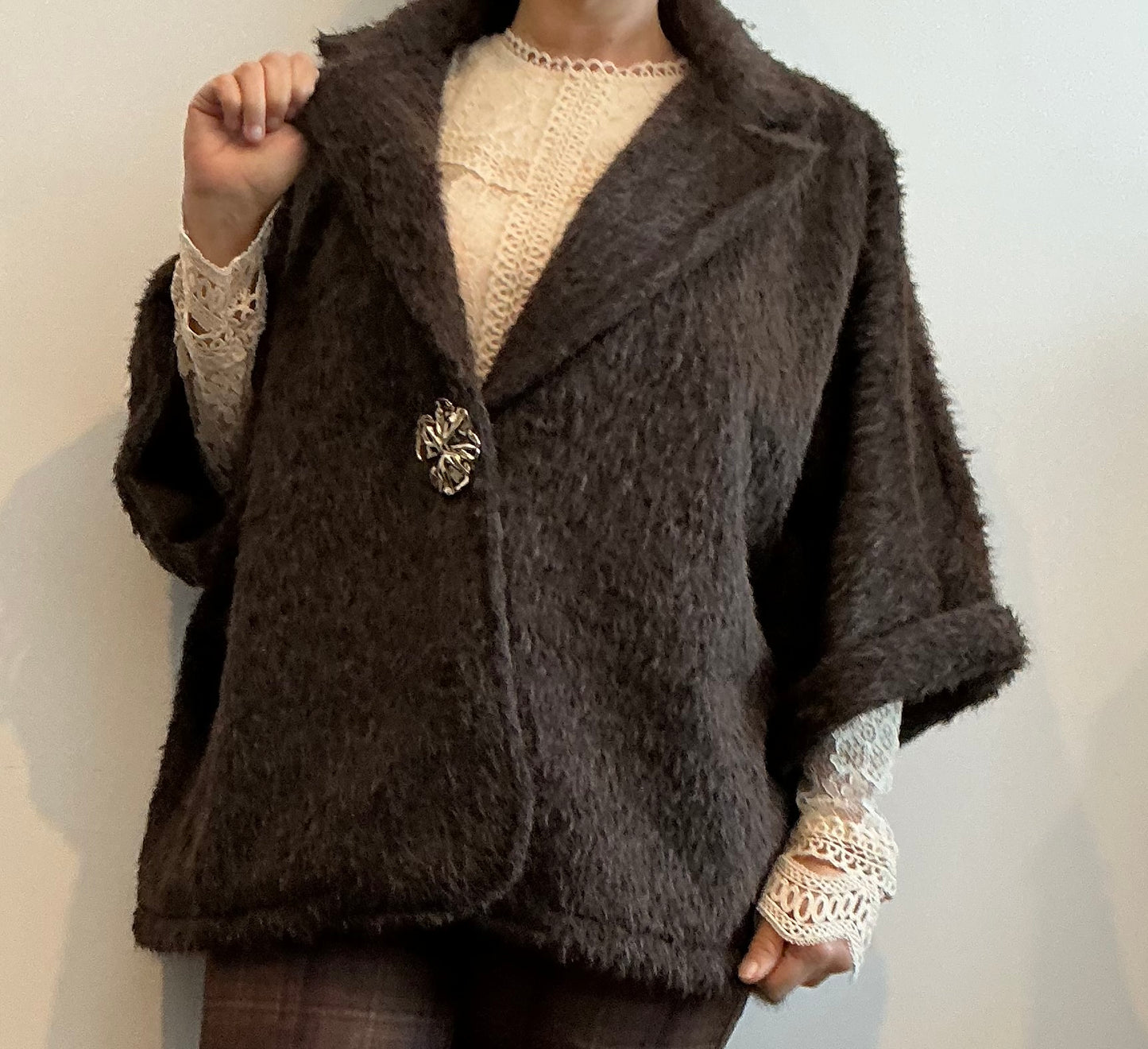 Veste fourrure synthétique, taille unique