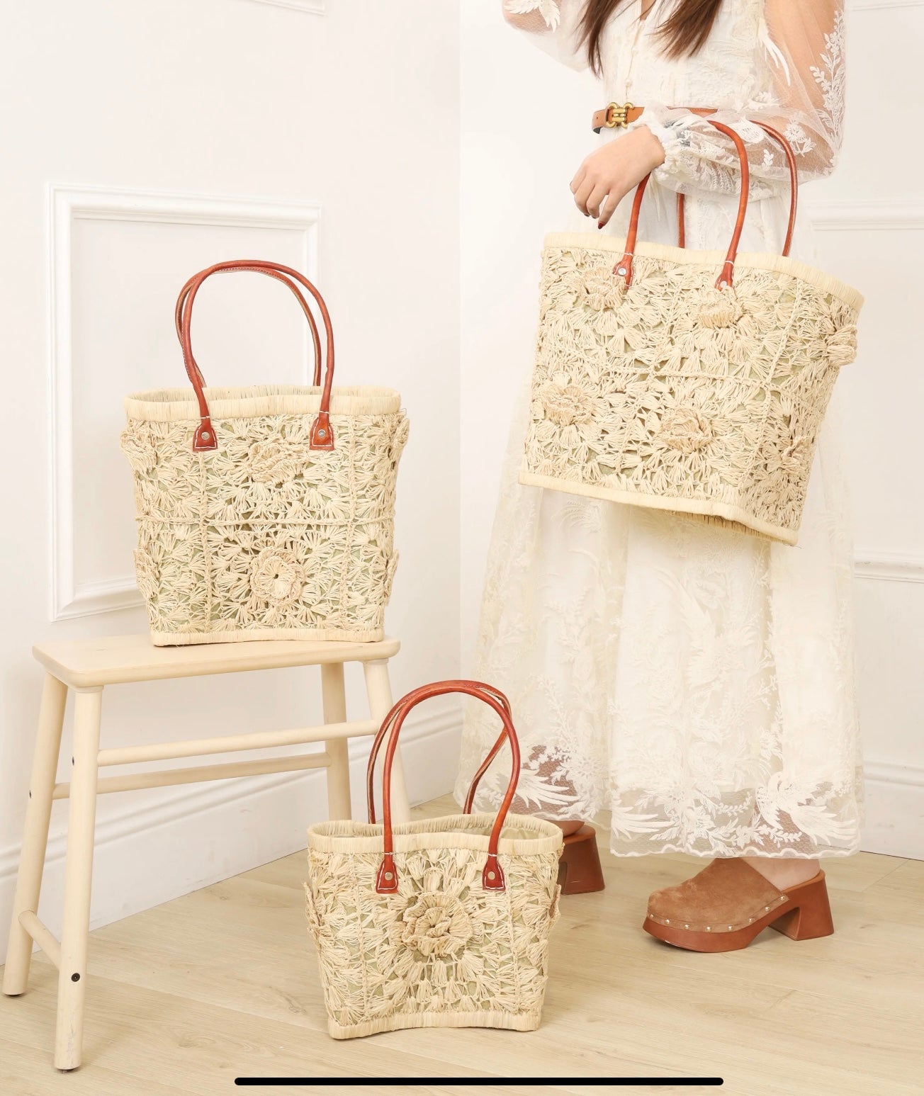 Panier Artisanal — 3 Tailles au Choix