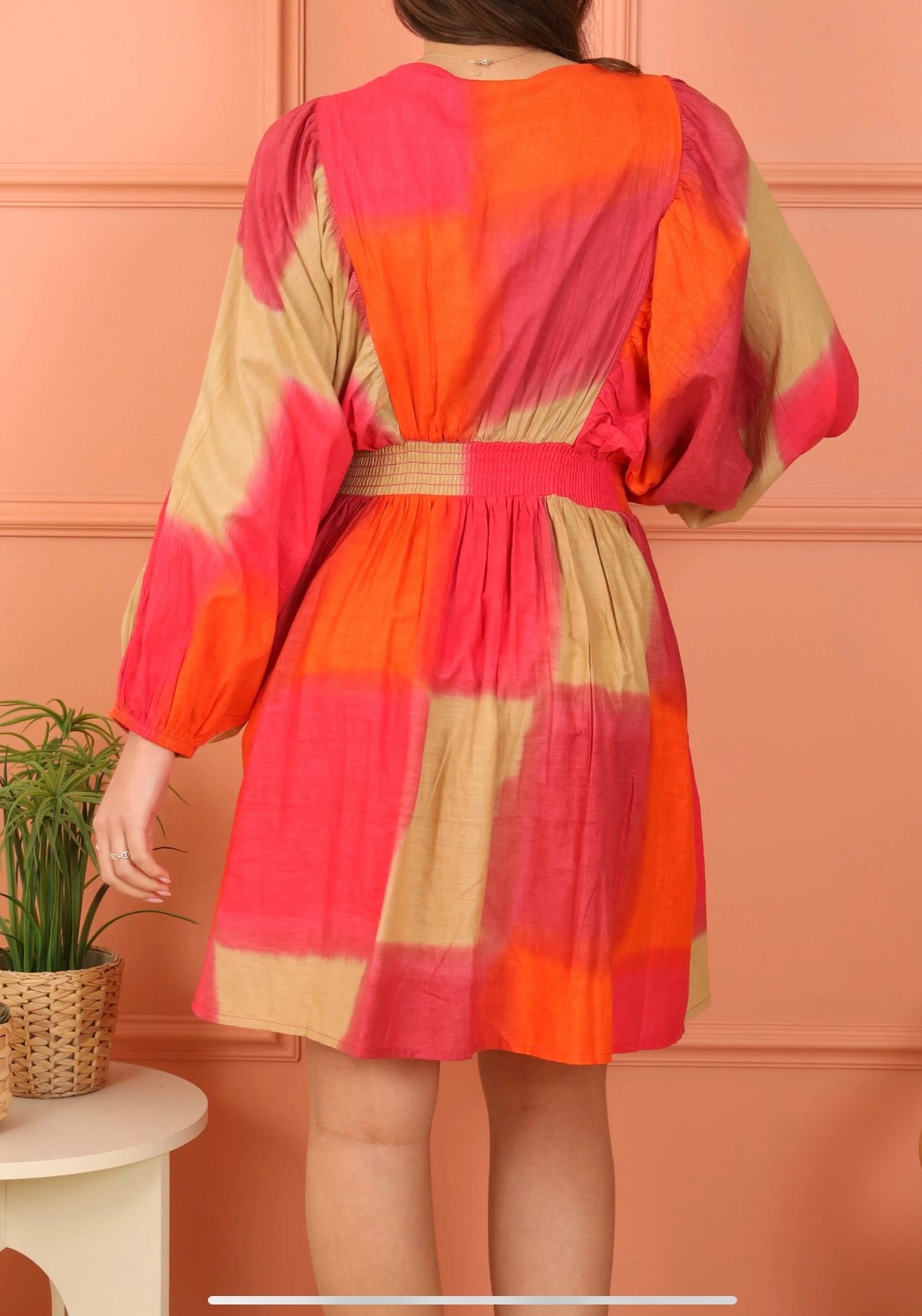 Robe Colorée d'Été — Taille Unique